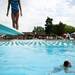 Girls practice their routines before competing in the Washtenaw Interclub Swim Conference Championships  on Monday, July 22. Daniel Brenner I AnnArbor.com
